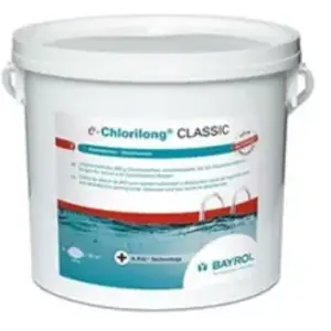 Comparateur de prix : Galets de 200g de chlore Bayrol e.Chlorilong Classic 5 kg