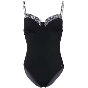 Fashy Femme Maillot de Bain Une pièce, Noir, 42 pas cher