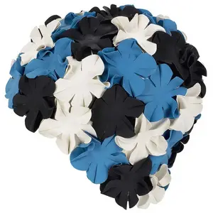 Comparateur de prix : Fashy Femme Rubbe P - tale Capuchon, Bleu, Noir-Blanc, Taille Unique