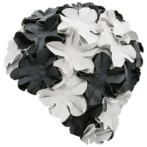 Fashy 3191 02_2 Bonnet de bain Noir/BlancVendu paramazon