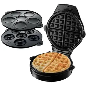 Comparateur de prix : Russell Hobbs 24620-56 Machine à gaufres, cupcakes et beignets 900 W