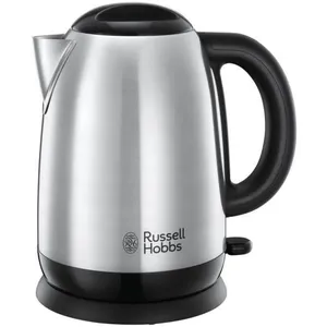 Comparateur de prix : Russell Hobbs Adventure bouilloire 1,7 L 2400 W Noir, Argent