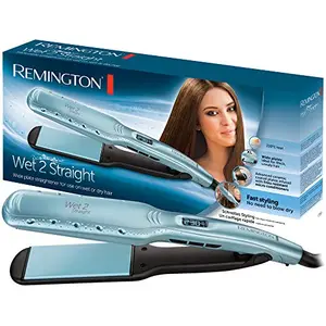 Comparateur de prix : Remington Wet 2 Lisseur cheveux raides Couleur aigue-marine chaude 2,5 m