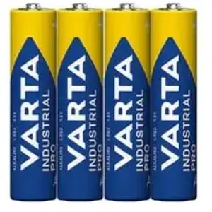 Pack de 4 piles industrielles Varta LR03 Micro AAA