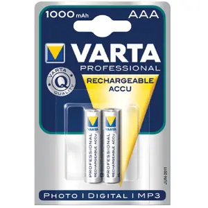 Piles rechargeables aaa nimh 1000mah pre-chargees Varta 5703301402 pas cher