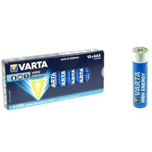 Comparateur de prix : Batterie Varta Alkaline Micro aaa LR03 1.5V Box (10-Pack) 04903 121 111