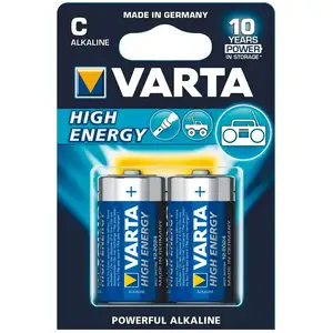 Varta - 4914121412 - High Energy Piles Alcalines - C LR14 X 2 - Lot de 5 pas cher