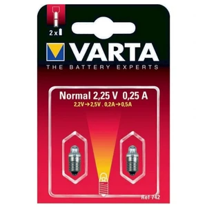 Comparateur de prix : Ampoules 2,25v 0,25a par 2 v742 pour Lampe Varta
