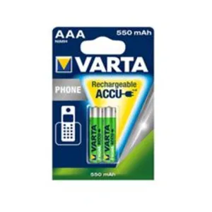 Varta 58397 - Batterie 2 x type AAA NiMH 550 mAh pas cher