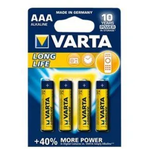 Varta Varta Longlife - Batterie 4 x AAA Alkalisch pas cher