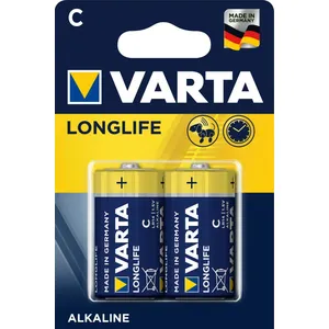 Varta Lot de 2 piles alcalines Longlife Extra LR14 - C pas cher