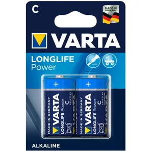 Comparateur de prix : Varta Lot de 2 piles alcaline VARTA Longlife Power C/LR14