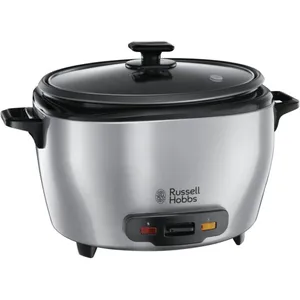 Comparateur de prix : Russell Hobbs Maxicook cuiseur à riz 5 L 1000 W Noir, Acier inoxydable