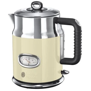 Comparateur de prix : RUSSELL HOBBS 21670-70 - Bouilloire Retro - 1,7 L - 2400 W - Creme