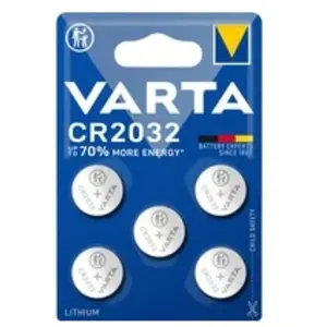Comparateur de prix : Varta - Blister avec 5 x CR2032 Lithium 3.0 v - 230 mAh (06032 101 415)