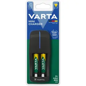 LR03 (AAA), LR6 (AA) Chargeur pour piles rechargeables Varta Chargeur Mini pas cher