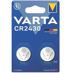 Comparateur de prix : Varta Pile bouton CR 2430 3 V 290 mAh lithium LITHIUM Coin CR2430 Bli 2