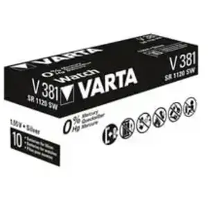 Varta - Pile pour montre SR55 V381 1.55V oxyde d'argent (à l'unite) pas cher