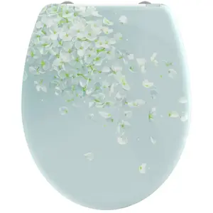 Comparateur de prix : SCHÜTTE Siège de toilette avec fermeture en douceur FLOWER IN THE WIND
