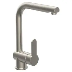 Comparateur de prix : SCHÜTTE Mitigeur d'évier LONDON acier inoxydable 425827