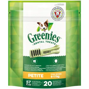 Comparateur de prix : Friandises Greenies Soin dentaire pour chien - Petite (340 g)