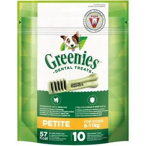 Greenies Snack Dental Petite pour Chiens de 7kg à 11kg (Pack 6 x 170g) pas cher