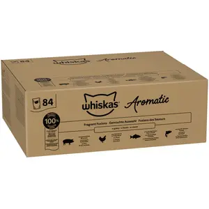 WHISKAS Sachets fraîcheur Fusions des Saveurs en Sauce pour Chat Adult... pas cher