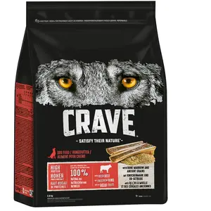 CRAVE Crave B?Uf À La Moelle Osseuse Et Aux Céréales Ancestraux 2,8 Kg pas cher