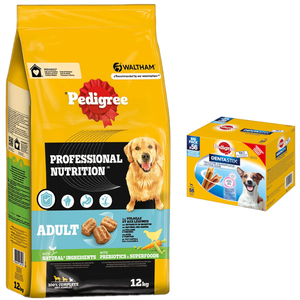 Lot de croquettes pour chien Pedigree - Professional Nutrition Adult v... pas cher