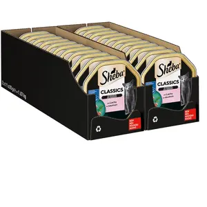 Mars Katze Sheba Schale Classics mit Lachs 85g (Menge: 22 Je Bestelleinheit) pas cher