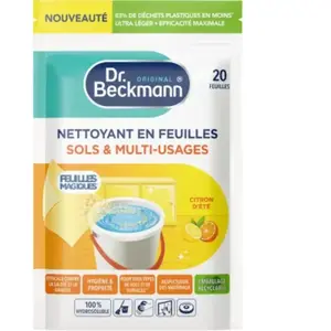 Comparateur de prix : Nettoyant DR BECKMANN Feuille Magique sol & multi-usages Citro
