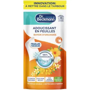 Comparateur de prix : Adoucissant DR BECKMANN Rayon d'orchidee x30