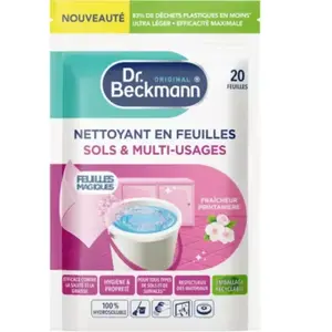 Comparateur de prix : Détachant textile DR BECKMANN Feuille Magique sol & multi-usages Fraic