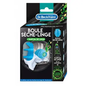 DR. BECKMANN Boule sèche linge et parfum de linge 50ml offertVendu parcdiscount