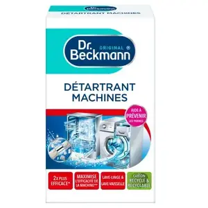 Comparateur de prix : DR BECKMANN Détartrant machines - 2 x 50 g