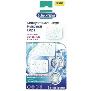 Comparateur de prix : DR BECKMANN Nettoyant lave-linge - Caps x3