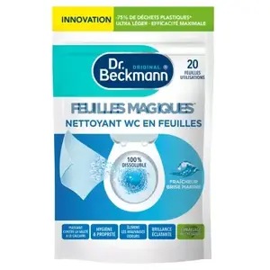 Comparateur de prix : Nettoyant DR BECKMANN WC Feuilles Magiques Brise Marine
