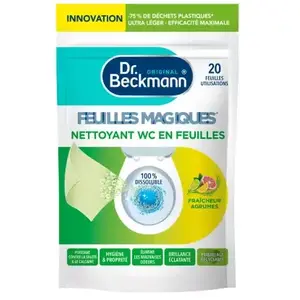 Comparateur de prix : Nettoyant DR BECKMANN WC Feuilles Magiques Agrumes