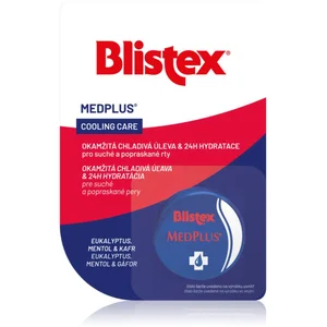 Blistex MedPlus baume rafraîchissant pour lèvres sèches et gercées 7 m... pas cher