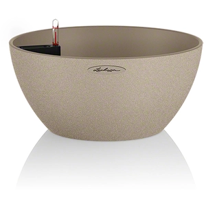 LECHUZA Jardinière CUBETO Color 40 ALL-IN-ONE Beige sable 13841 pas cher