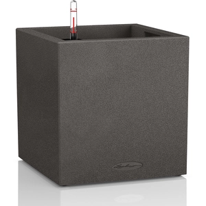 Comparateur de prix : LECHUZA CANTO, Jardinière, Autonome, Plastique, Noir, Graphite, Intérieur & extérieur, Carré