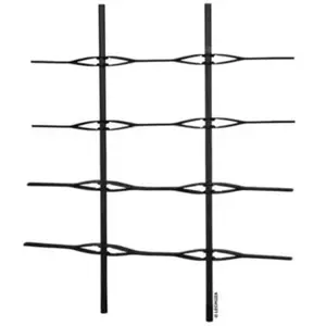Lechuza Treillis d'Exterieur pour modèle Trio Coloris Noir 113 x 170 cm pas cher
