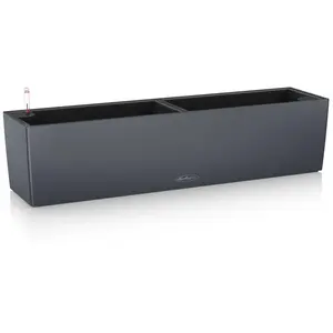 Comparateur de prix : LECHUZA Jardinière Balconera Color 80 ALL-IN-ONE ardoise 15683 TU