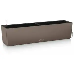 Comparateur de prix : Jardinière - Balconera color 80 - Kit complet - Muscade - 12 L - LECHUZA