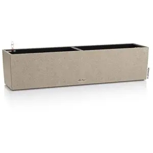 Comparateur de prix : Lechuza Lechuza Jardinière Balconera Stone 80 All-In-One Beige