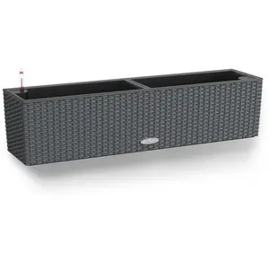 Comparateur de prix : Jardinière  - Balconera cottage 80 - Kit complet - Granit - 12L - LECHUZA