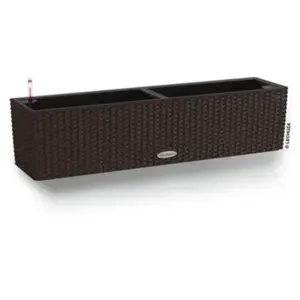 Comparateur de prix : Lechuza Jardinière Balconera Cottage 80 All-In-One Moka