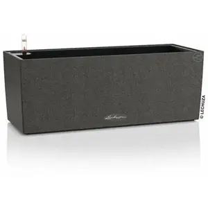 Comparateur de prix : LECHUZA Jardinière BALCONERA Stone 50 ALL-IN-ONE Noir