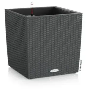Comparateur de prix : Jardinière - Cube cottage 50 - Kit complet - Granit - 61 L - LECHUZA