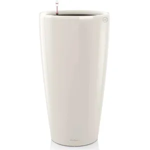 Comparateur de prix : LECHUZA Jardinière Rondo 32 ALL-IN-ONE Blanc haute brillance 15780